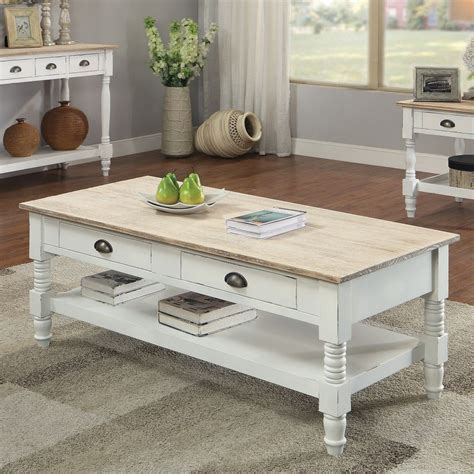 french provincial coffee table and end tables
